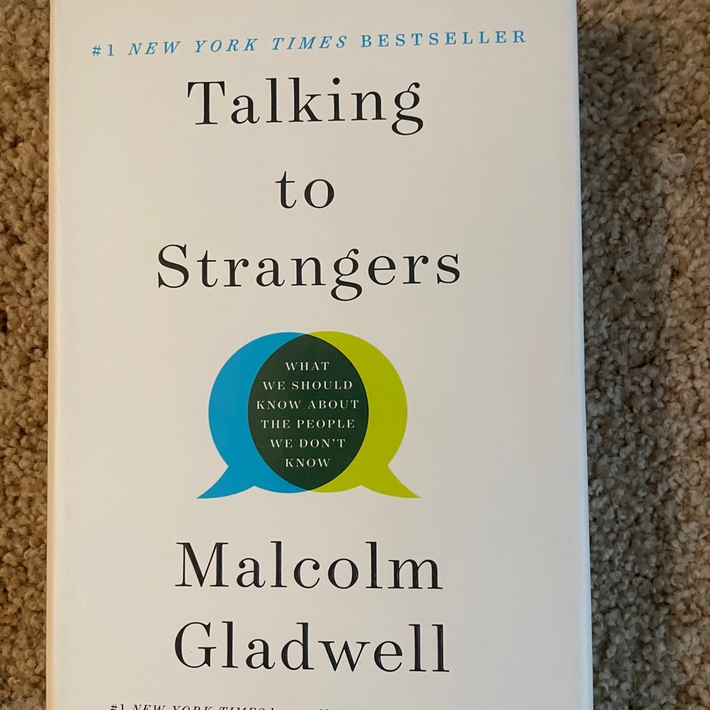 Talking to Strangers Book by Malcolm Gladwell